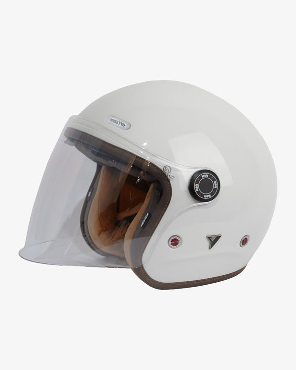 Casco By City Metropolitan White Pearl