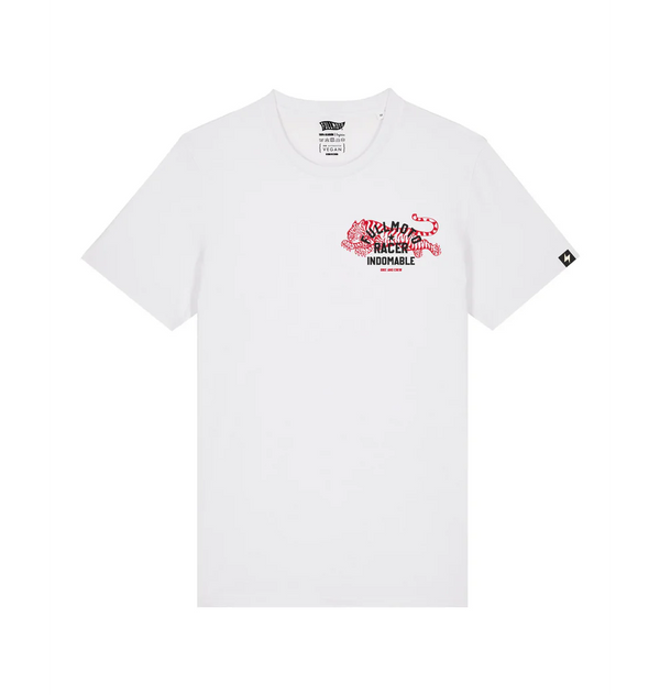 Camiseta Full Moto Co Racer Indomable White