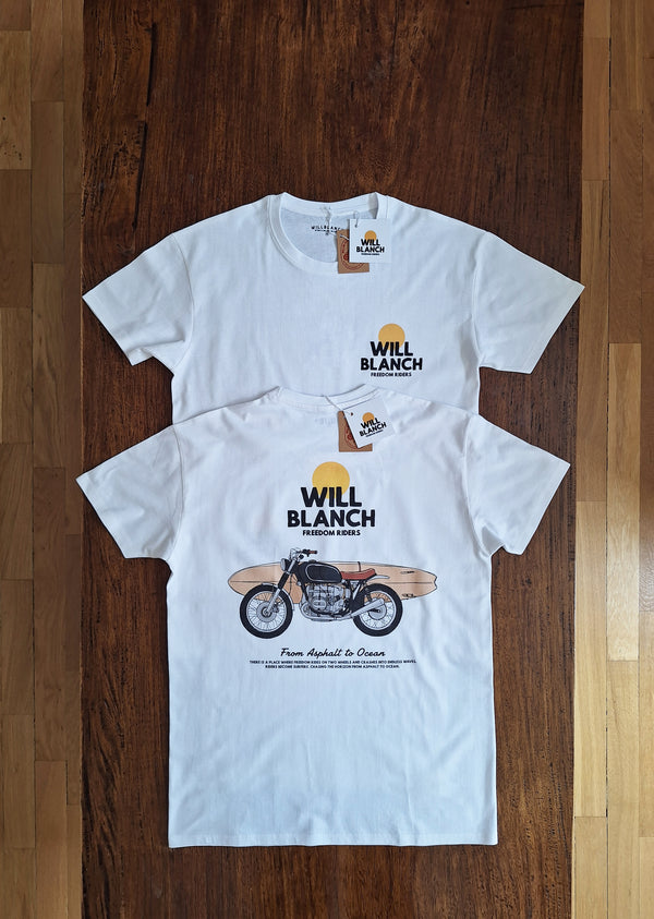 Camiseta Willblanch Riders Become Surfers