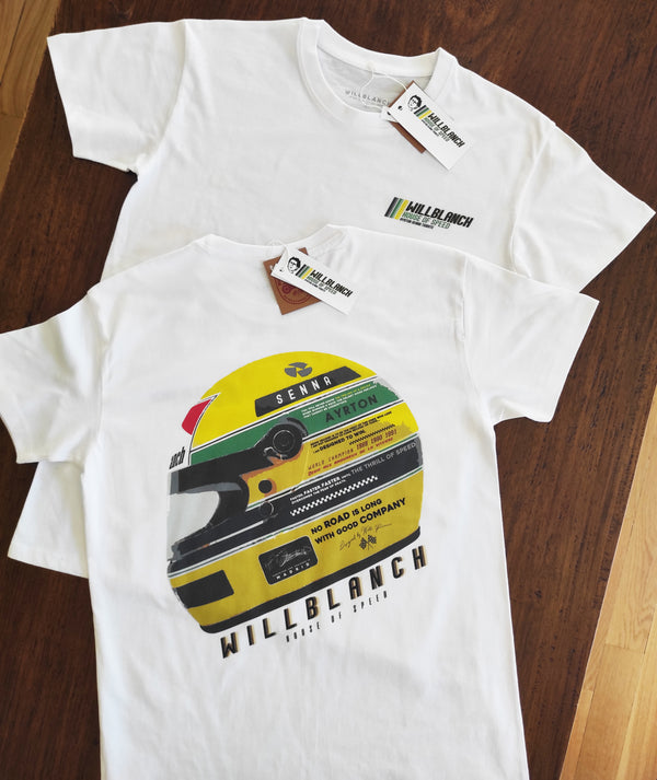 Camiseta Willblanch Ayrton Senna