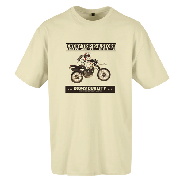 Camiseta Irons Cafe Racer Trip Is A Story