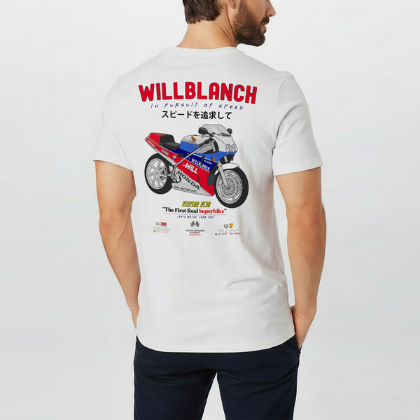 Camiseta Willblanch VFR750R RC30