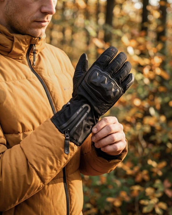Guantes By City Winter TRX Man Black/Red