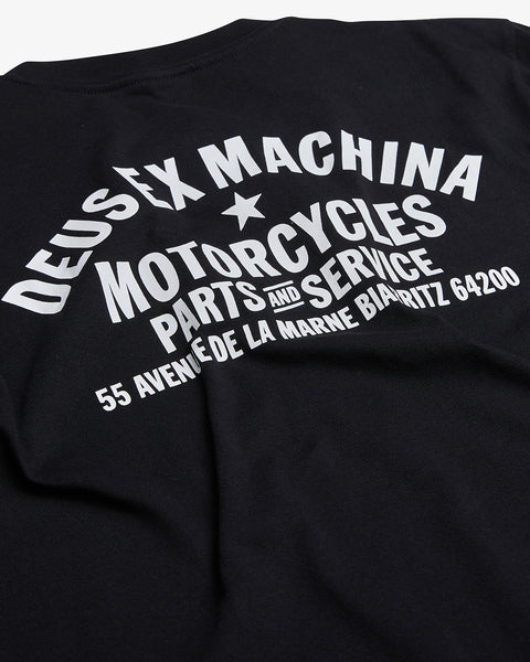Camiseta Deus Ex Machina Biarritz Address Black