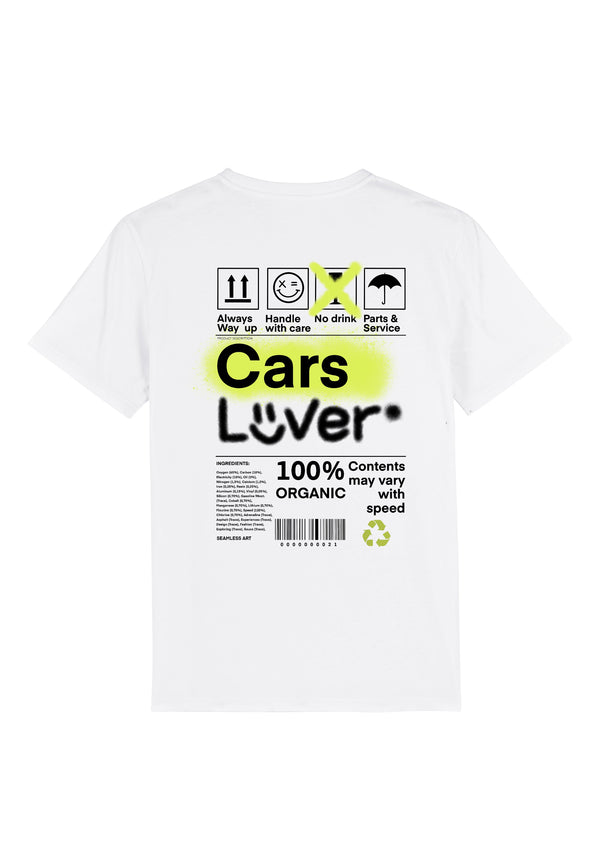 Camiseta Fika Cars Lover White