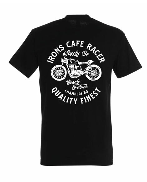 Camiseta Irons Cafe Racer Great Future Black