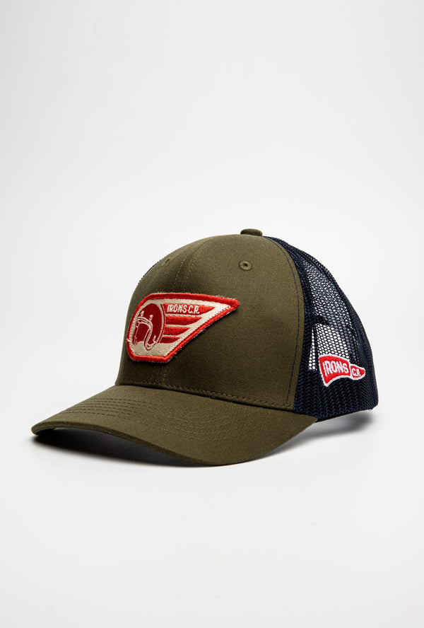 Gorra Irons Cafe Racer Trucker Crispy