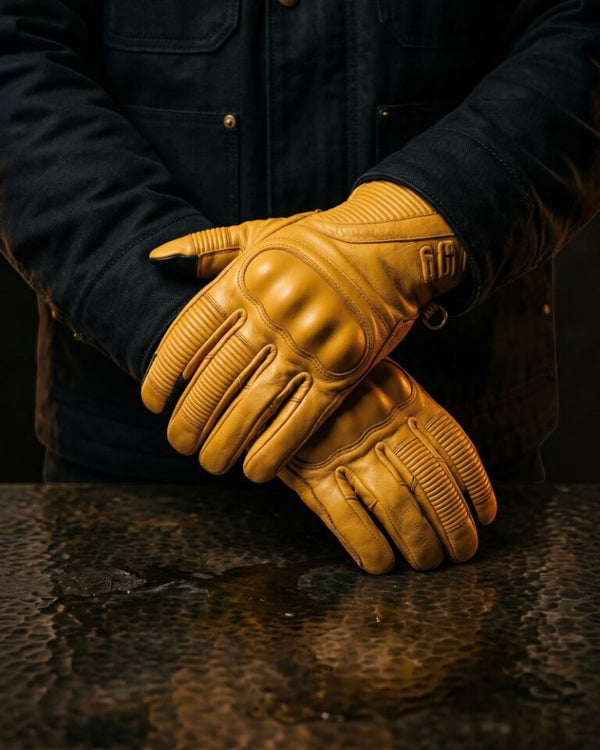 Guantes By City Tokio Winter Man Yellow