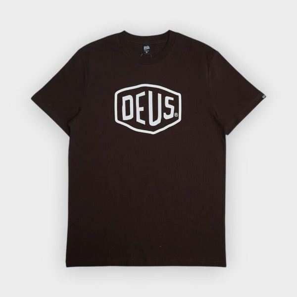 Camiseta Deus Ex Machina Shield Choco