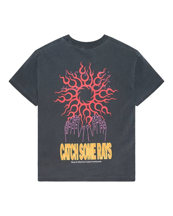 Camiseta Deus Ex Machina Catching Rays Antracite Grey