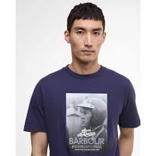 Camiseta Barbour Int. Port Royal Blue