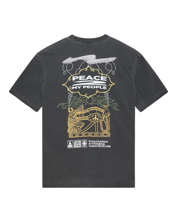 Camiseta Deus Ex Machina Easy Peacey Grey