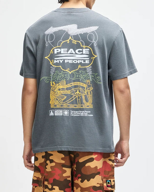 Camiseta Deus Ex Machina Easy Peacey Grey