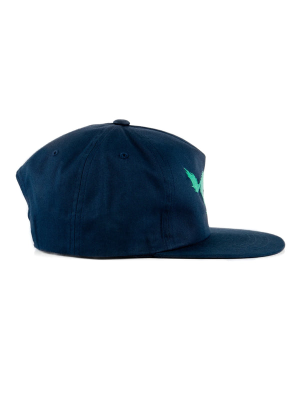 Gorra El Solitario Alpha wolf Blue Navy