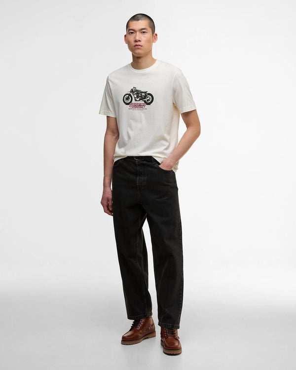 Camiseta Barbour Int. Cruise Graphic Whisper White
