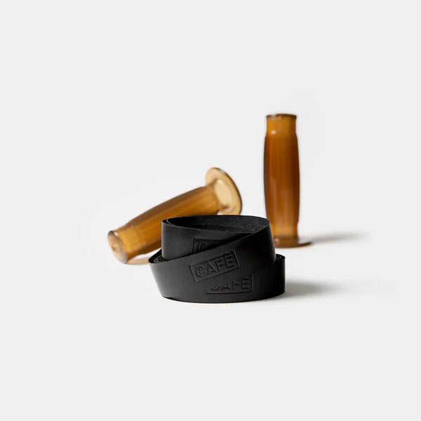 Puños piel Cafe Leather Black