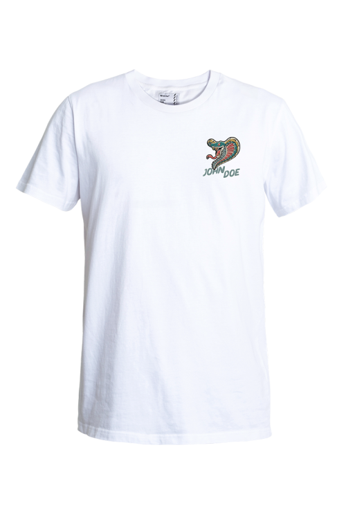 Camiseta John Doe Snake II White