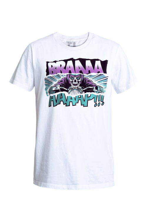 Camiseta John Doe Braaaap V2.0 White