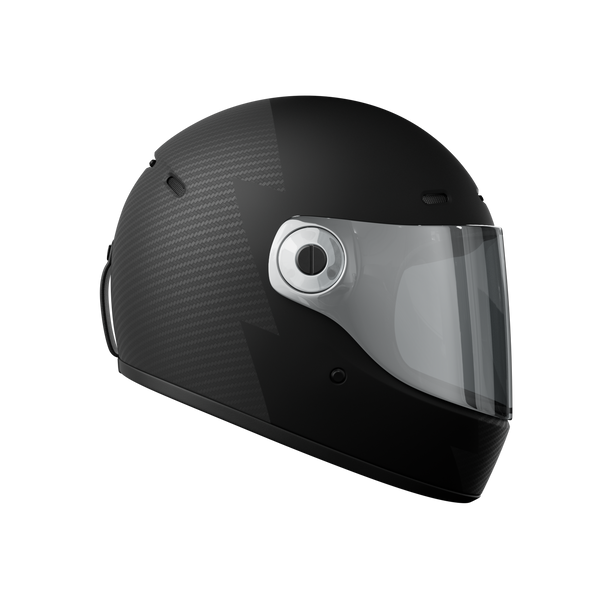 Casco Integral John Doe ONE Frozen Black/Carbon