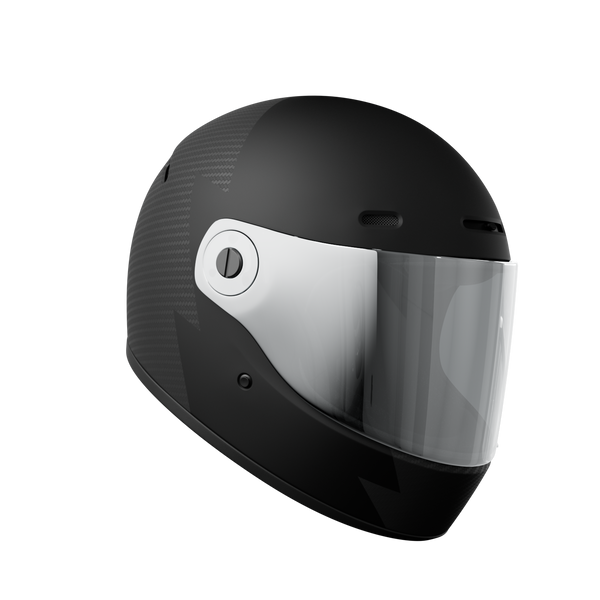 Casco Integral John Doe ONE Frozen Black/Carbon