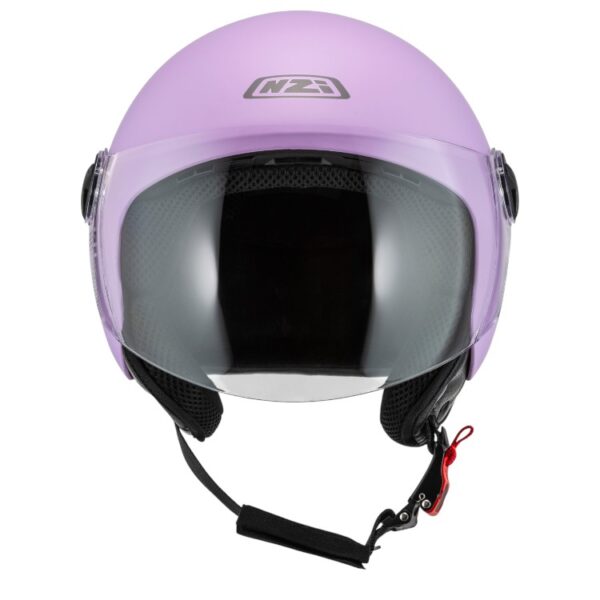 Casco Jet NZI Magma Pink Matt