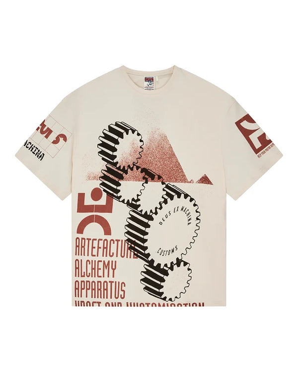 Camiseta Deus Ex Machina Merz Dirty White