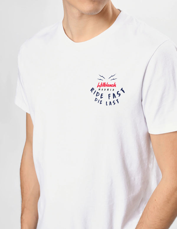 Camiseta Willblanch Ride Fast Die Last