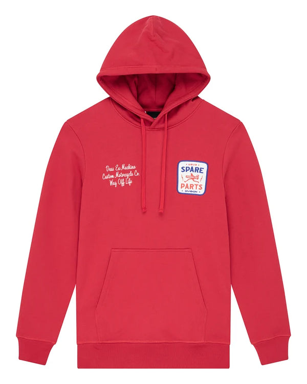 Sudadera Deus Ex Machina Mudflap Cherry Red