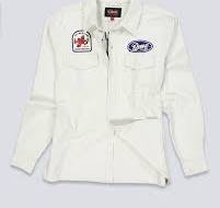Chaqueta Deus Ex Machina Nomad Dirty White