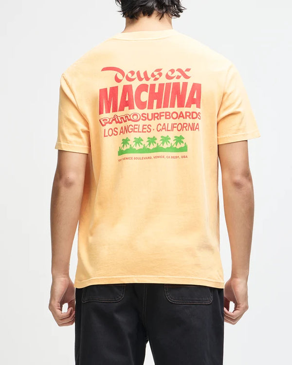 Camiseta Deus Ex Machina primo Radiant Yellow