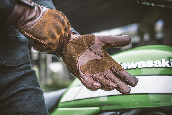 Guantes Fuel Motorcycles Rodeo Brown