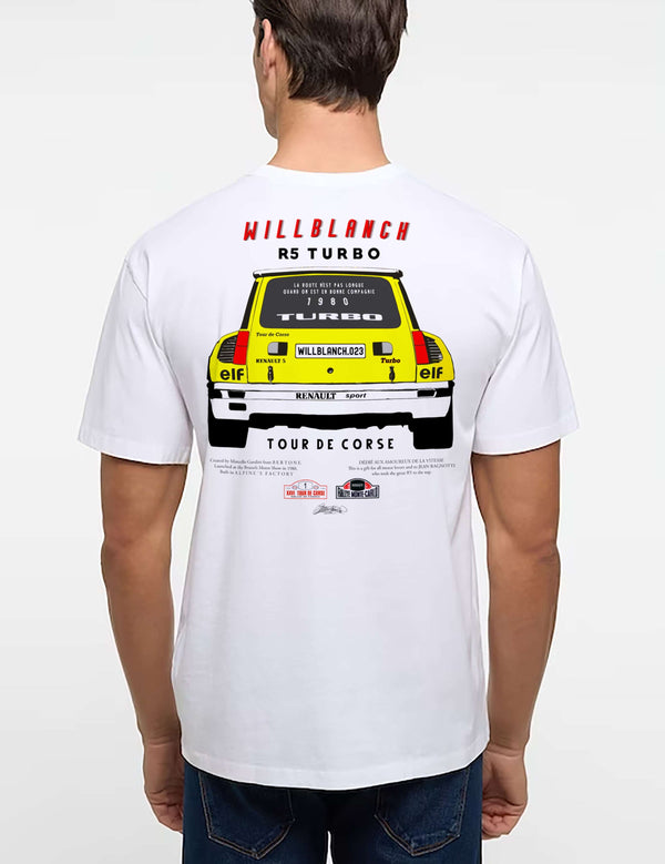 Camiseta Willblanch R5 Turbo Yellow