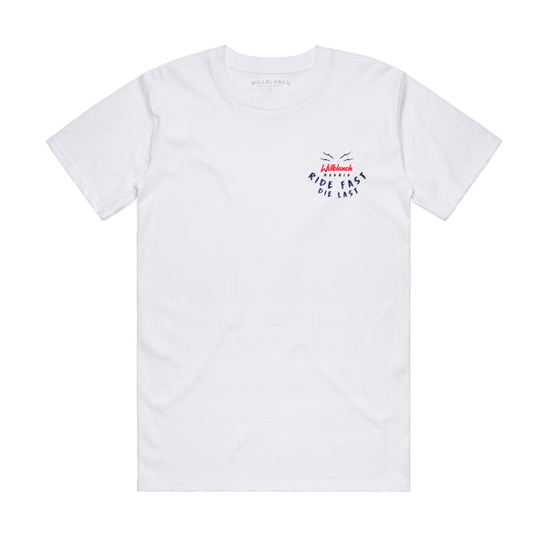 Camiseta Willblanch Ride Fast Die Last