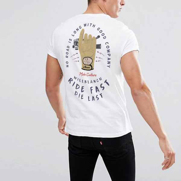 Camiseta Willblanch Ride Fast Die Last