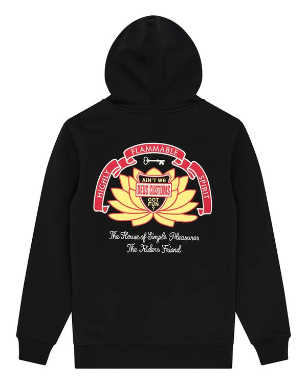 Sudadera Deus Ex Machina Sacred Crest Black