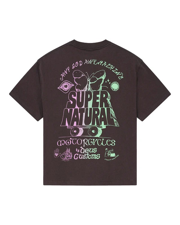 Camiseta Deus Ex Machina Temple Of Torque Antracite Grey