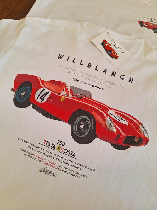 Camiseta Willblanch Ferrari Testarossa