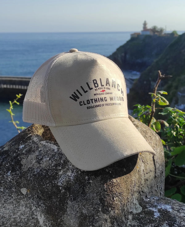 Gorra Willblanch Trucker Desert Cream