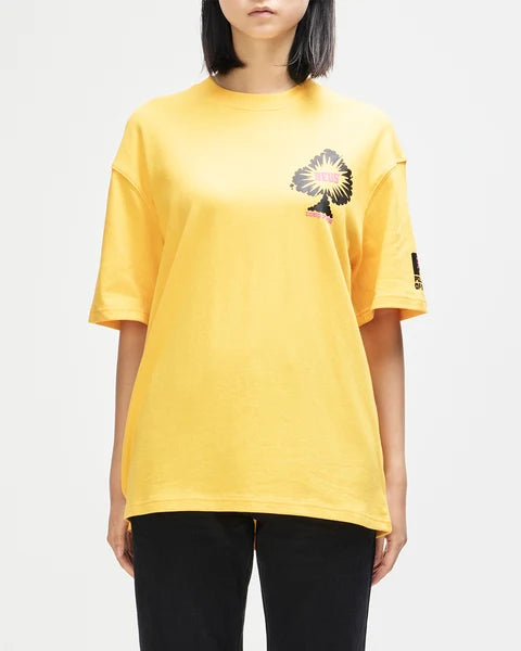 Camiseta Deus Ex Machina Turpentine Overzise Citrus Orange