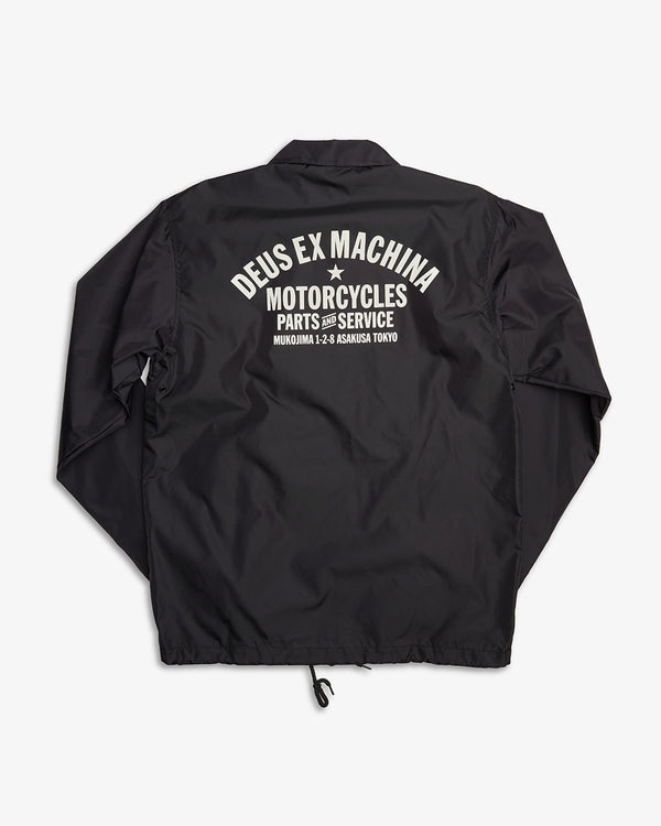 Chaqueta Deus Ex Machina Tokyo Coach Black