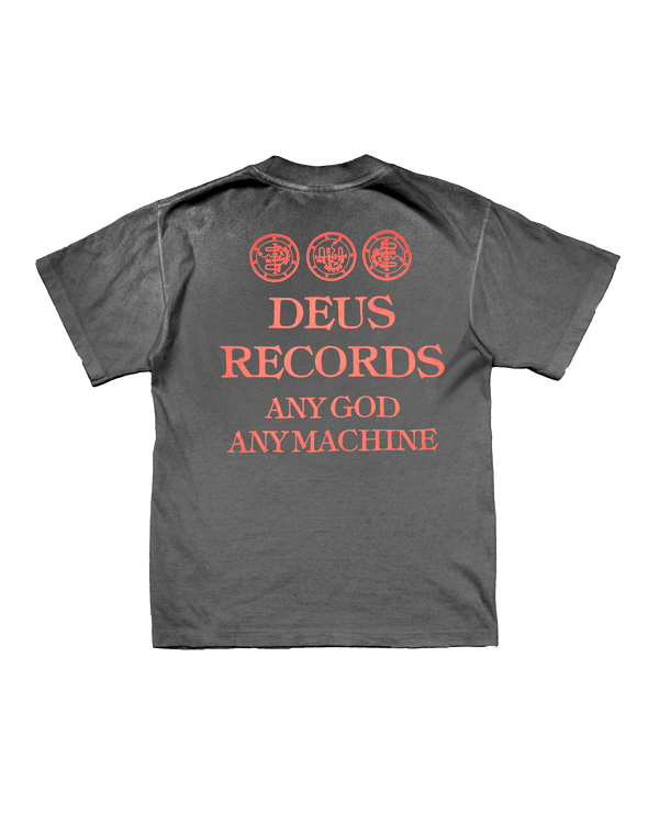 Camiseta Deus Ex Machina Regular fit Divine Connection Anthracite