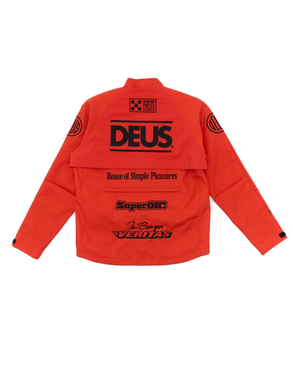 Chaqueta Deus ex Machina Off Road Cordura Orange