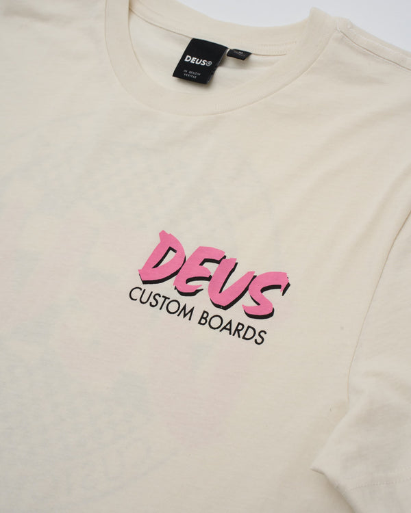 Camiseta Deus Ex Machina Gonz Vintage White