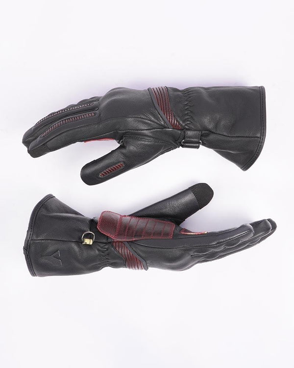 Guantes By City Lyon Man Black/Red