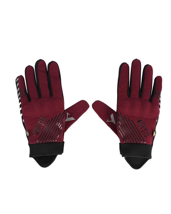 Guantes By City Moscow Lady Burgundy