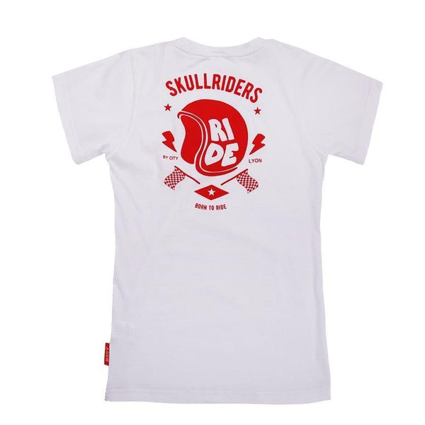 Camiseta By City Skull Lady White