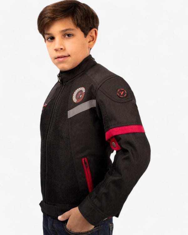 Chaqueta By City Junior Rider Black