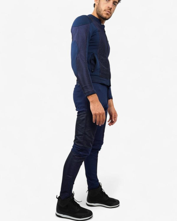 Pantalon By City Breeze Man Blue