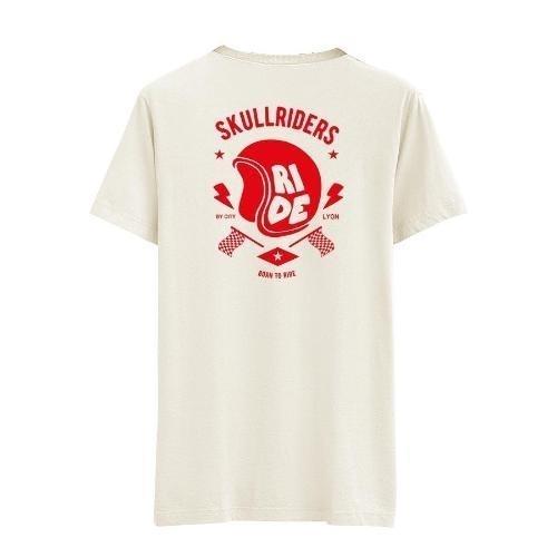 Camiseta By City Skull Man Cream