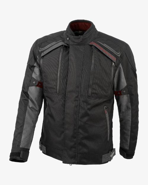 Chaqueta By City Africa Short Man Black/Red